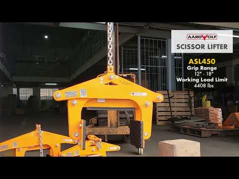 Scissor Clamp Lifter product demonstration video thumbnail - Watch tutorial on YouTube