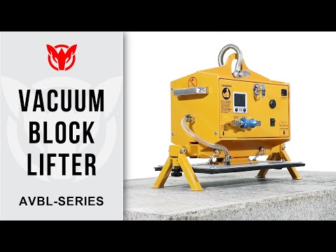 Vacuum Block Lifter product demonstration video thumbnail - Watch tutorial on YouTube